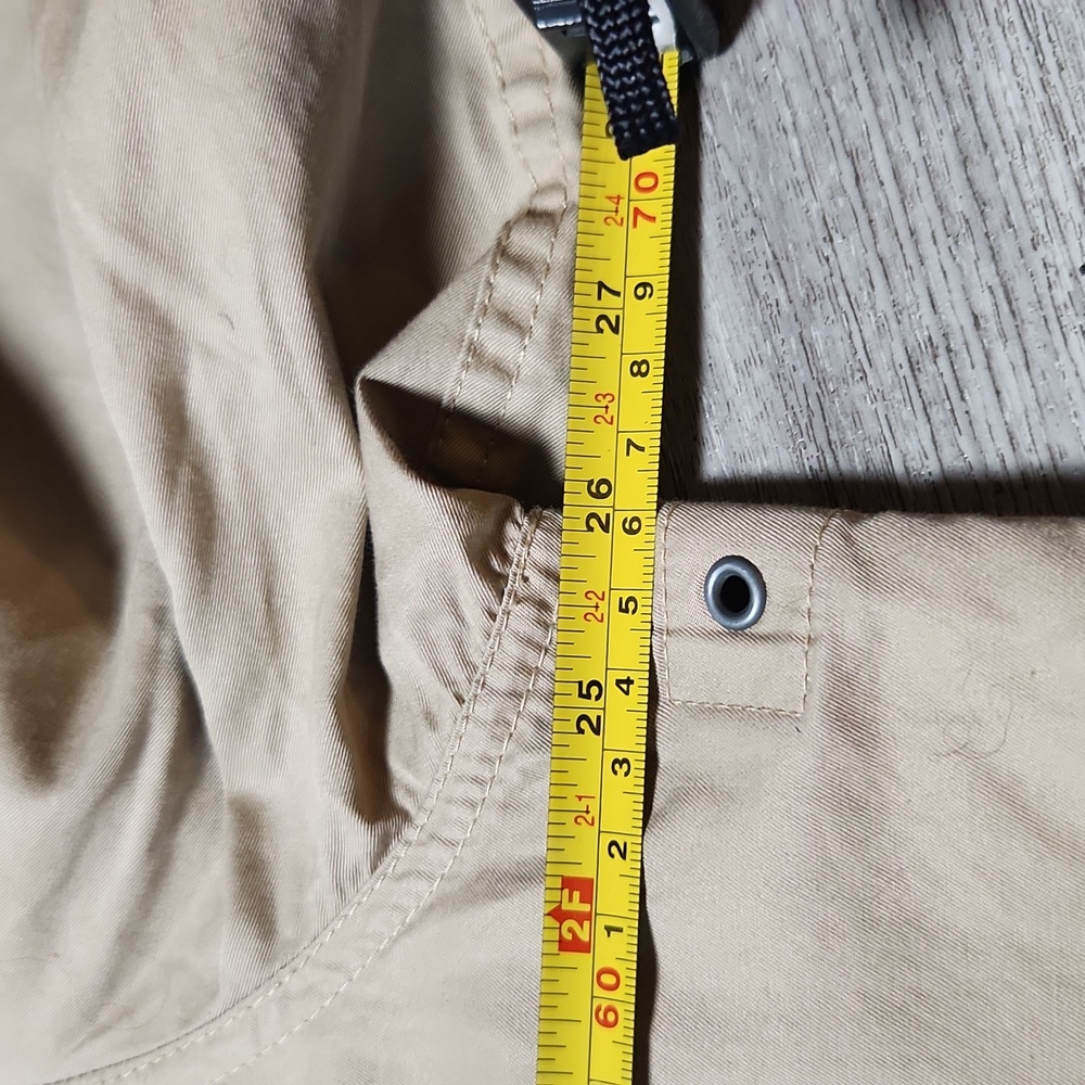 Rare Vintage Polo Ralph Lauren Canvas Beige Hooded Windbreaker - Picture 8 of 9